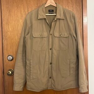 APC beige lightweight jacket